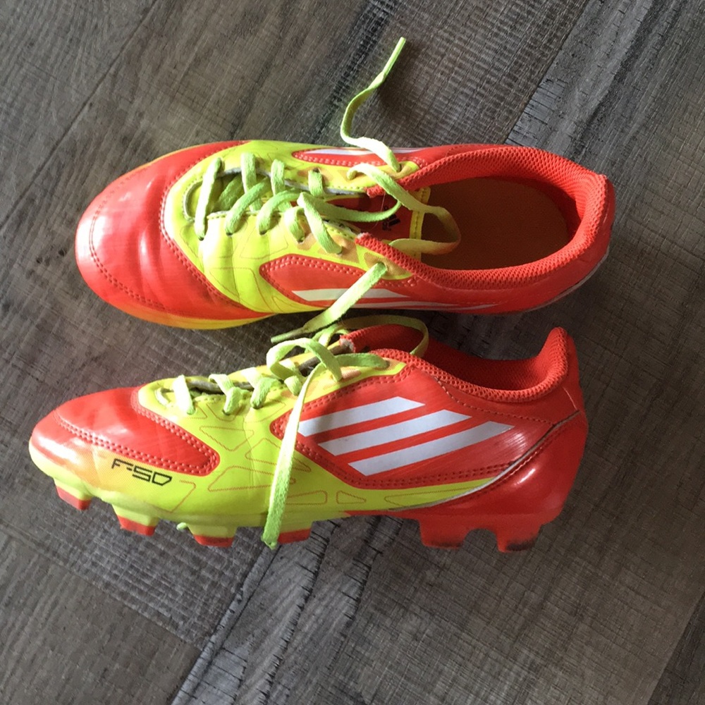 Size 3 Adidas soccer cleats